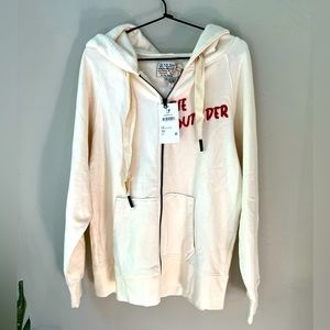 ❤️SANDRINE ROSE X FREE PEOPLE THE OUTSIDER ZIP UP HOODIE S